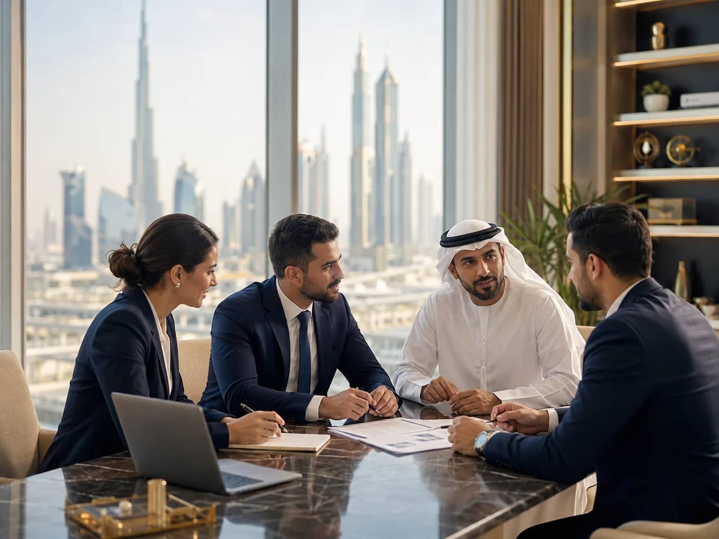 Expert Business Solutions team and office
